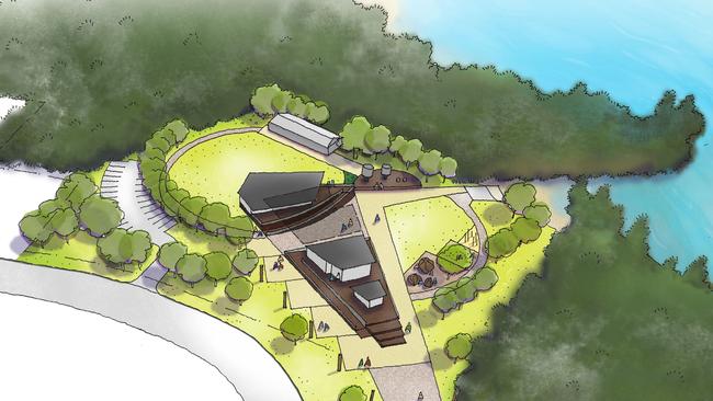 Concept images for Moreton Bay Regional Council's plan to revamp the former Deception Bay DPI site.