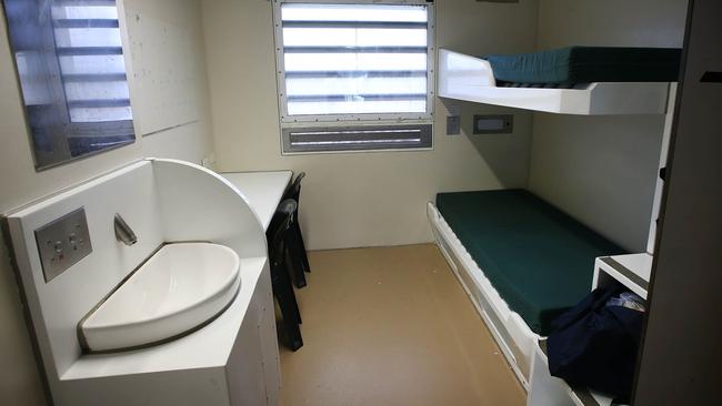 A cell at Port Phillip Prison. Picture: David Caird