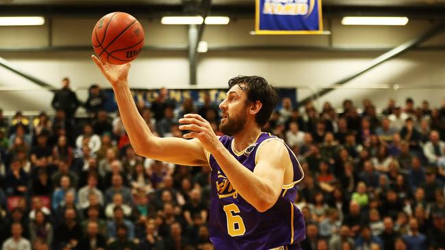 Andrew Bogut had a strong debut for the Kings. Picture: Getty