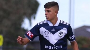 Luka Coveny. Melbourne Victory central defender.