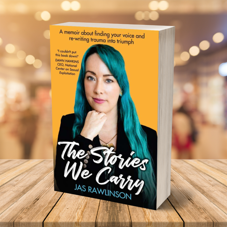 Jas’ book The Stories We carry. Picture: Supplied