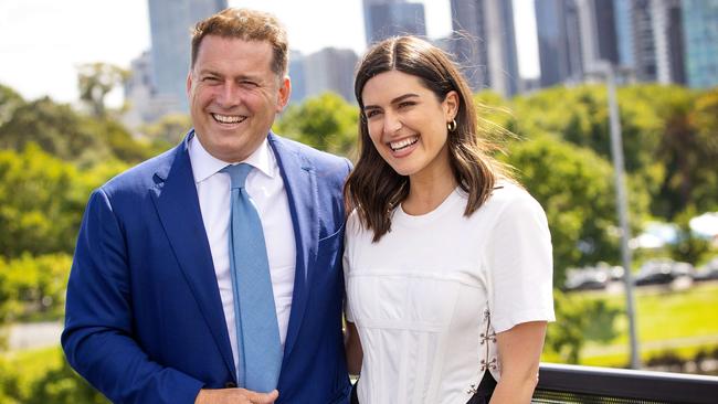 Karl Stefanovic and Sarah Abo have suffered in the ratings. Picture: Mark Stewart