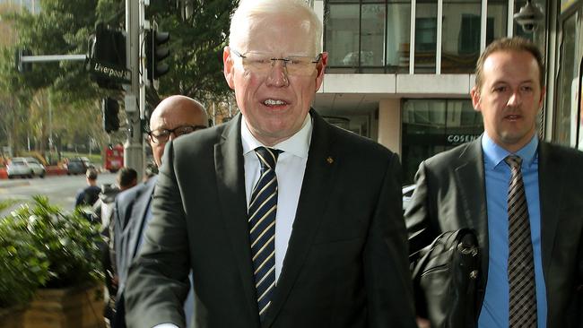 Messages between Mr Ward and a complainant were read out in court on Monday. Picture: NewsWire / John Appleyard