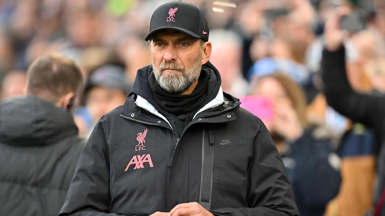 Jurgen Klopp hit back at Liverpool’s critics. (Photo by Glyn KIRK / AFP)