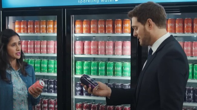 Michael Bublé is endorsing the product that went viral on social media. Picture: Supplied