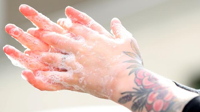 Experts are urging Victorians to take hand washing lessons before returning to work and school. Picture: Getty Images