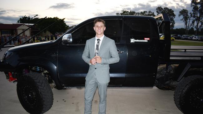 Miles Tessieri. Photographs from the Gilroy Santa Maria College Formal 2022 in Ingham on Friday night. Picture: Cameron Bates