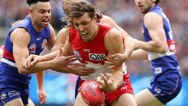 Kurt Tippett was restricted to nine games in 2017 because of injury. Picture: Mark Stewart