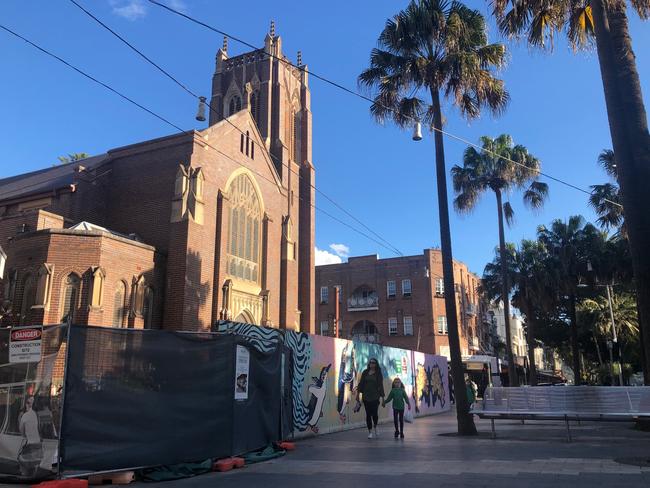 St Matthews Church, Manly. Picture: Julie Cross