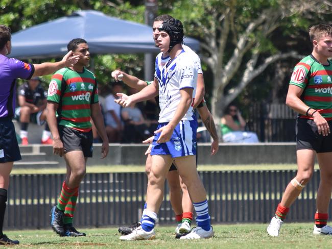 Canterbury hooker Mason Phillips showed touches of class in round seven. Picture: Sean Teuma