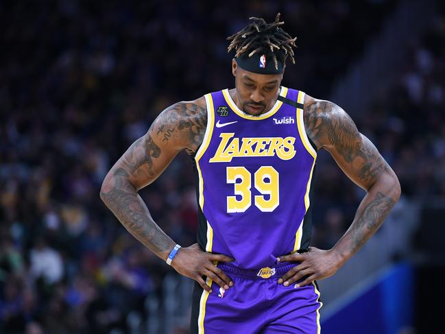 Dwight Howard joined the Los Angeles Lakers in 2019.