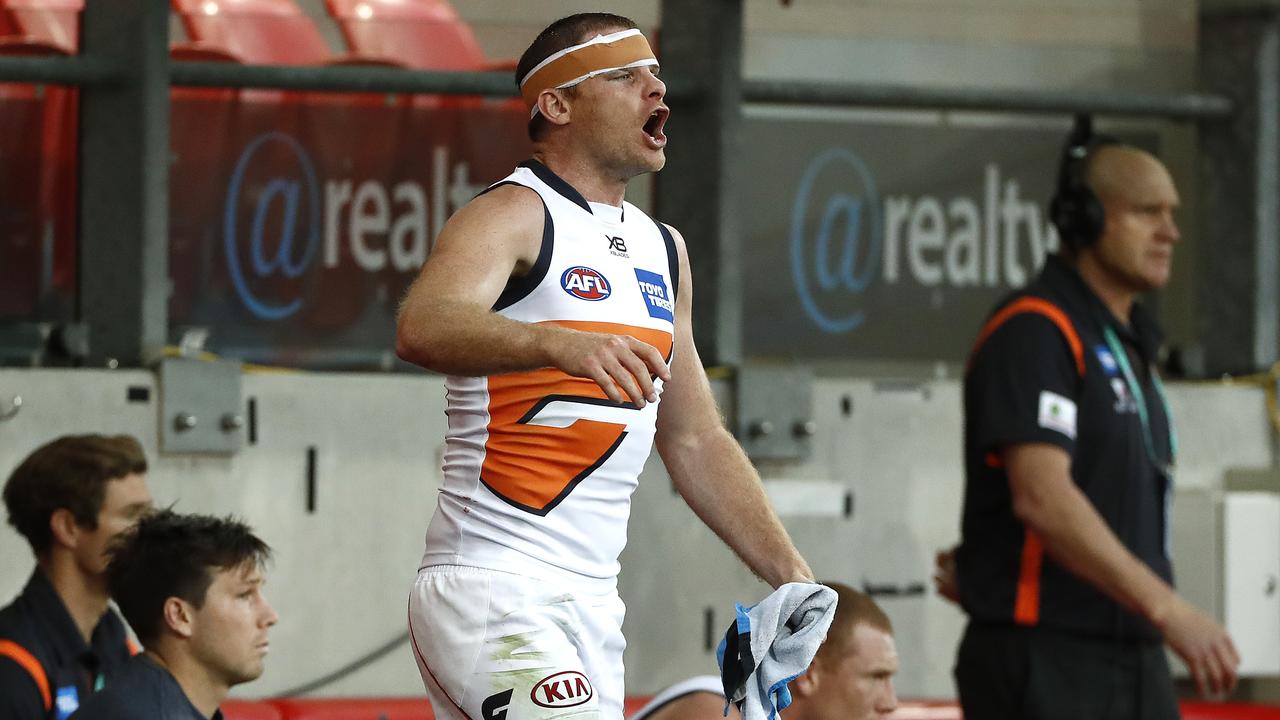 Heath Shaw has opened up on the final month at GWS.