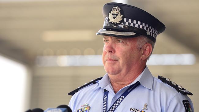 Country Patrol Group Inspector Damian Irvine said a security officer suffered “superficial” wounds after being stabbed at Garbutt Central. PICTURE: MATT TAYOR.