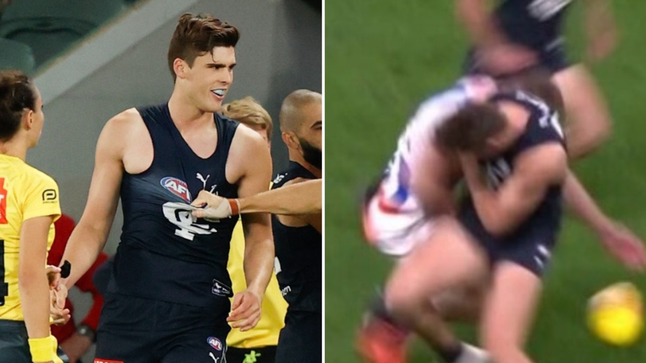 Mises à jour en direct de Lewis Young Tribunal, blog, vidéo, bosse sur Cameron Zurhaar, interdiction d’un match en appel, Carlton contre North Melbourne