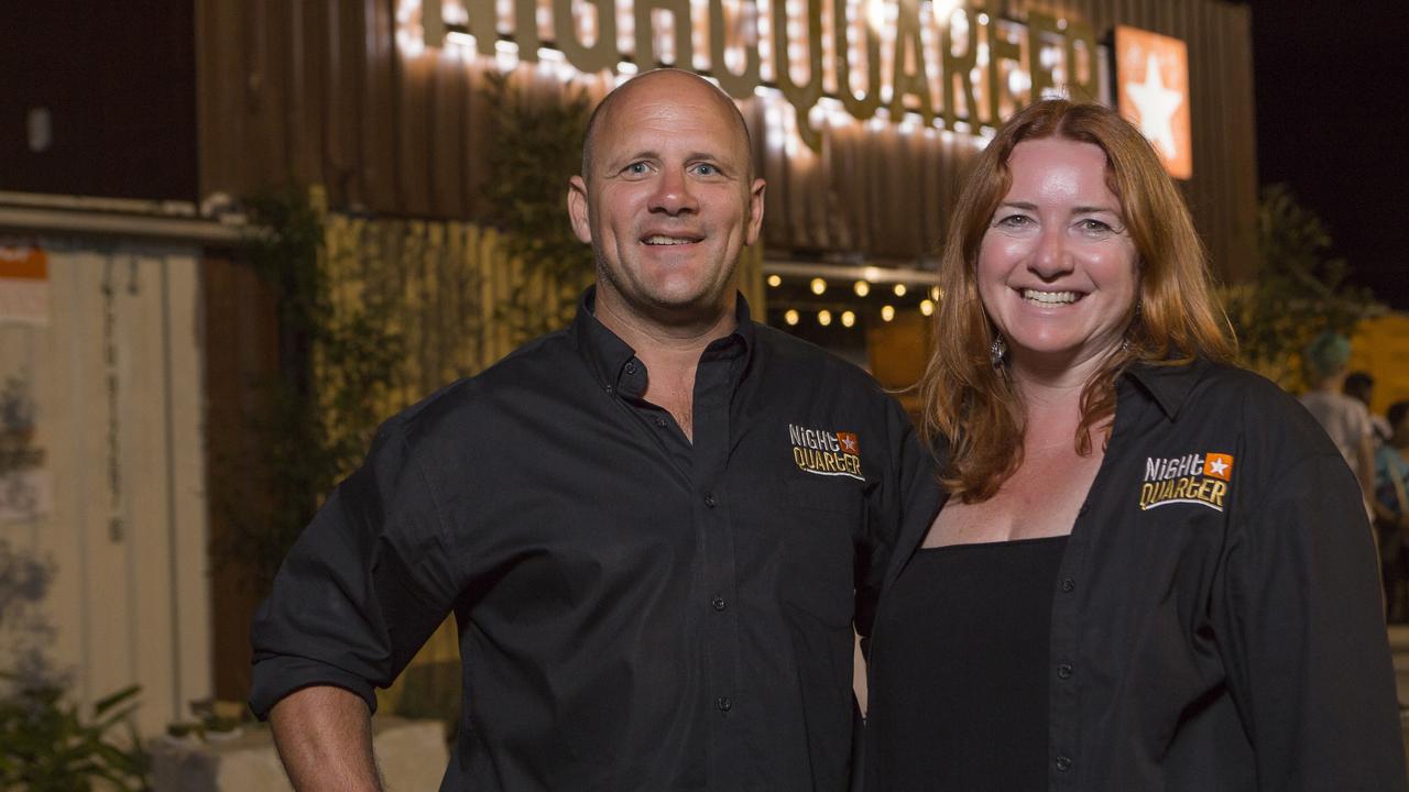 NightQuarter owners Ian Van der Woude and Michelle Christoe.