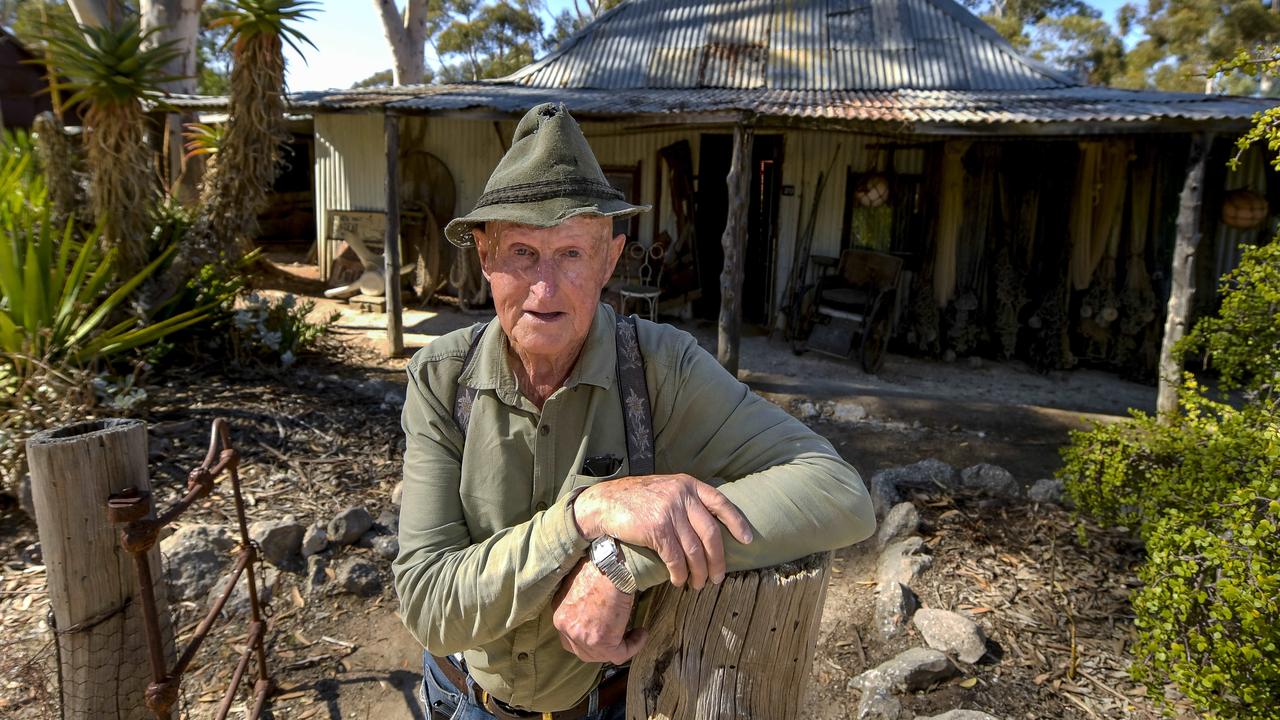 Peter Squries at Old Tailem Town. Picture: Roy VanDerVegt