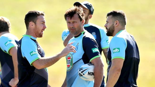 Laurie Daley and his team have spent nine Origin camps in Coffs Harbour. Picture: Gregg Porteous