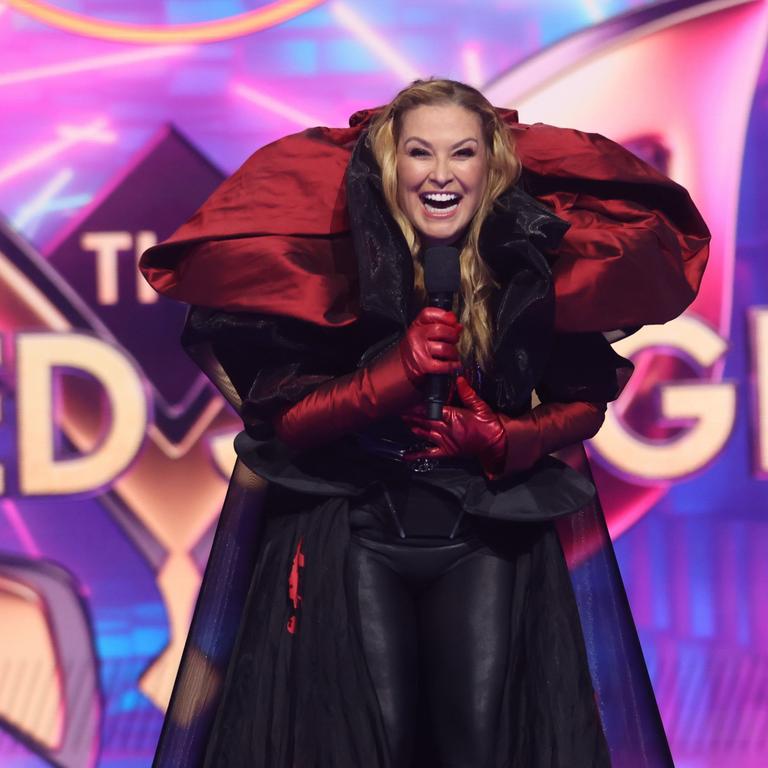 International singing sensation Anastacia (pictured) was crowned winner of the third season of The Masked Singer. Picture: Ten.