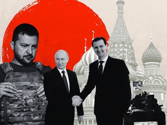 One critic called the collapse of the Syrian regime ‘a colossal geopolitical defeat’ for Russia