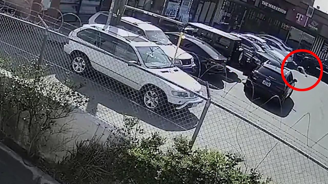 CCTV captured the shooting on video. 