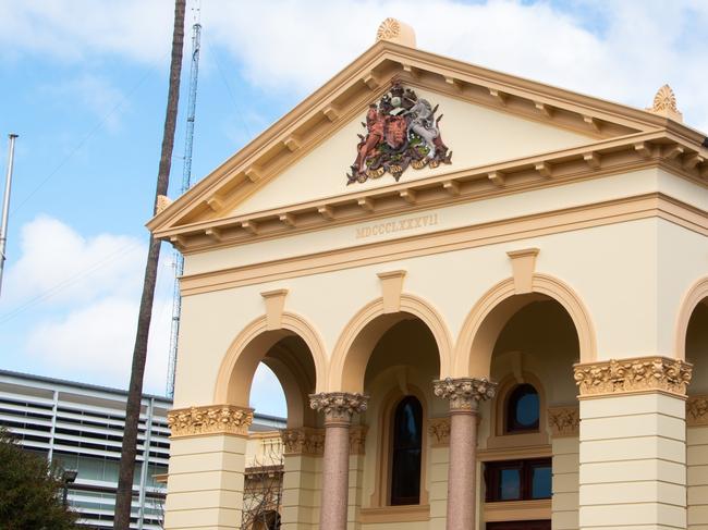 Dubbo Courthouse. News reporter Ryan Young. Picture:  Jedd Manning/Western Aerial Productions