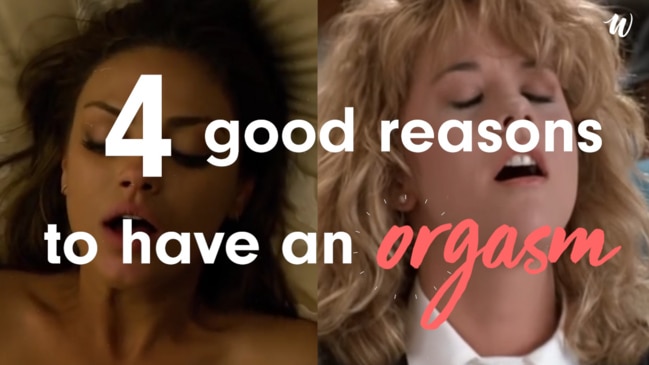 4 good reasons to have an orgasm