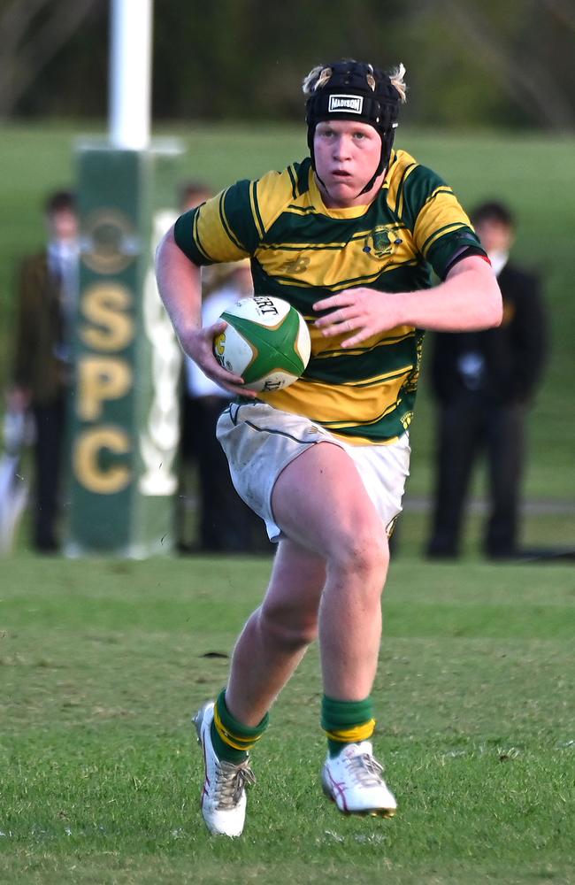 AIC First XV rugby between St Patrick's College and St Laurence's College. Saturday May 10, 2025. Picture, John Gass