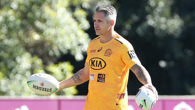 Corey Parker, Brisbane Broncos training, Red Hill. Photographer: Liam Kidston.