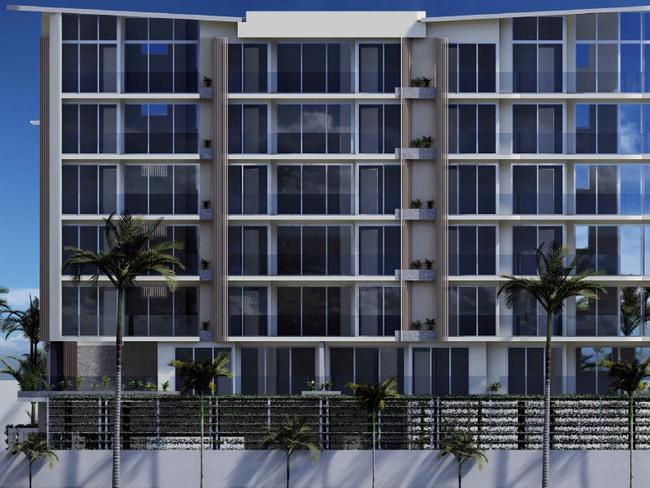 Artist impression of a new tower proposed for Labrador. Picture: Supplied