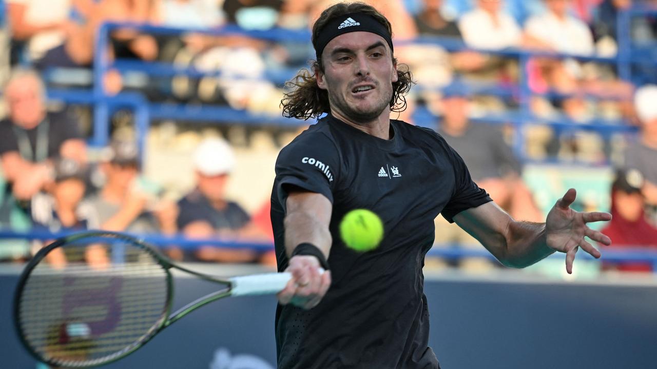 Stefanos Tsitsipas of Greece.