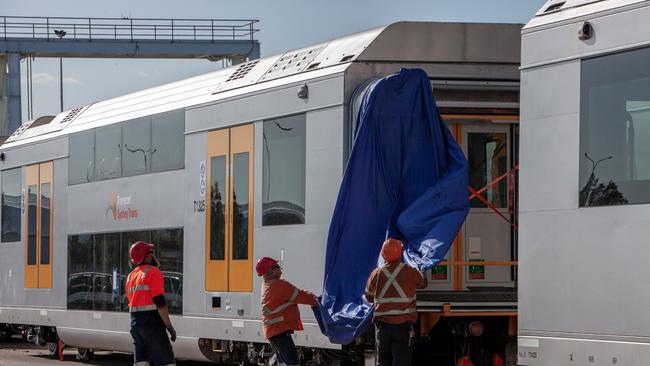 The new Sydney passenger rail trains. Supplied.