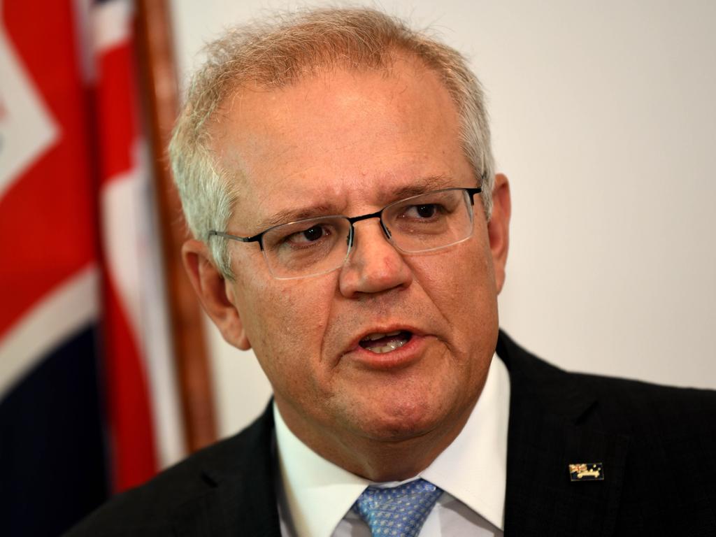 Planning for easing Australia’s international border restrictions is underway, but the shutters will not be lifted all in one go, Prime Minister Scott Morrison said. Picture: NCA NewsWire / Sharon Smith