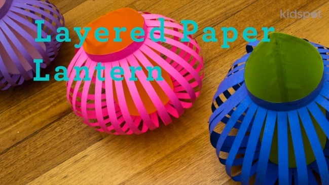 Chinese paper lantern for kids: Level up your paper craft skills