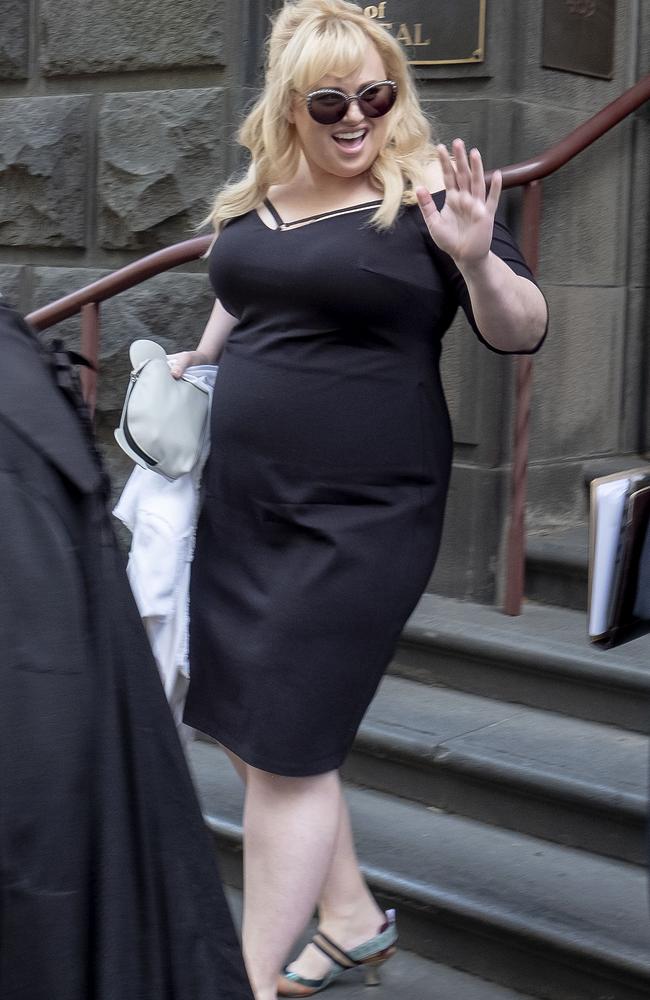 Rebel Wilson faces being out of pocket if she fights for her record damages. Picture: AAP Image/Luis Ascui