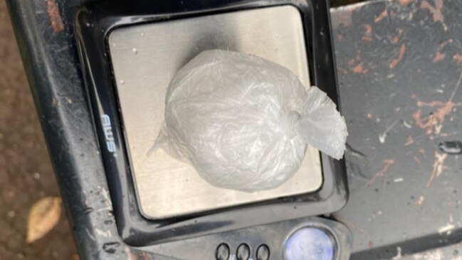 Drugs allegedly seized at Fitzgerald's home. Picture: NSW Police