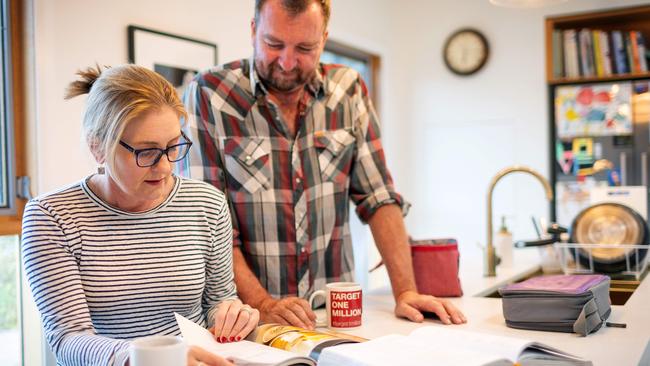 Victorian Premier Jacinta Allan lives a busy public life, but strives to keep her personal life private. Picture: Mark Stewart