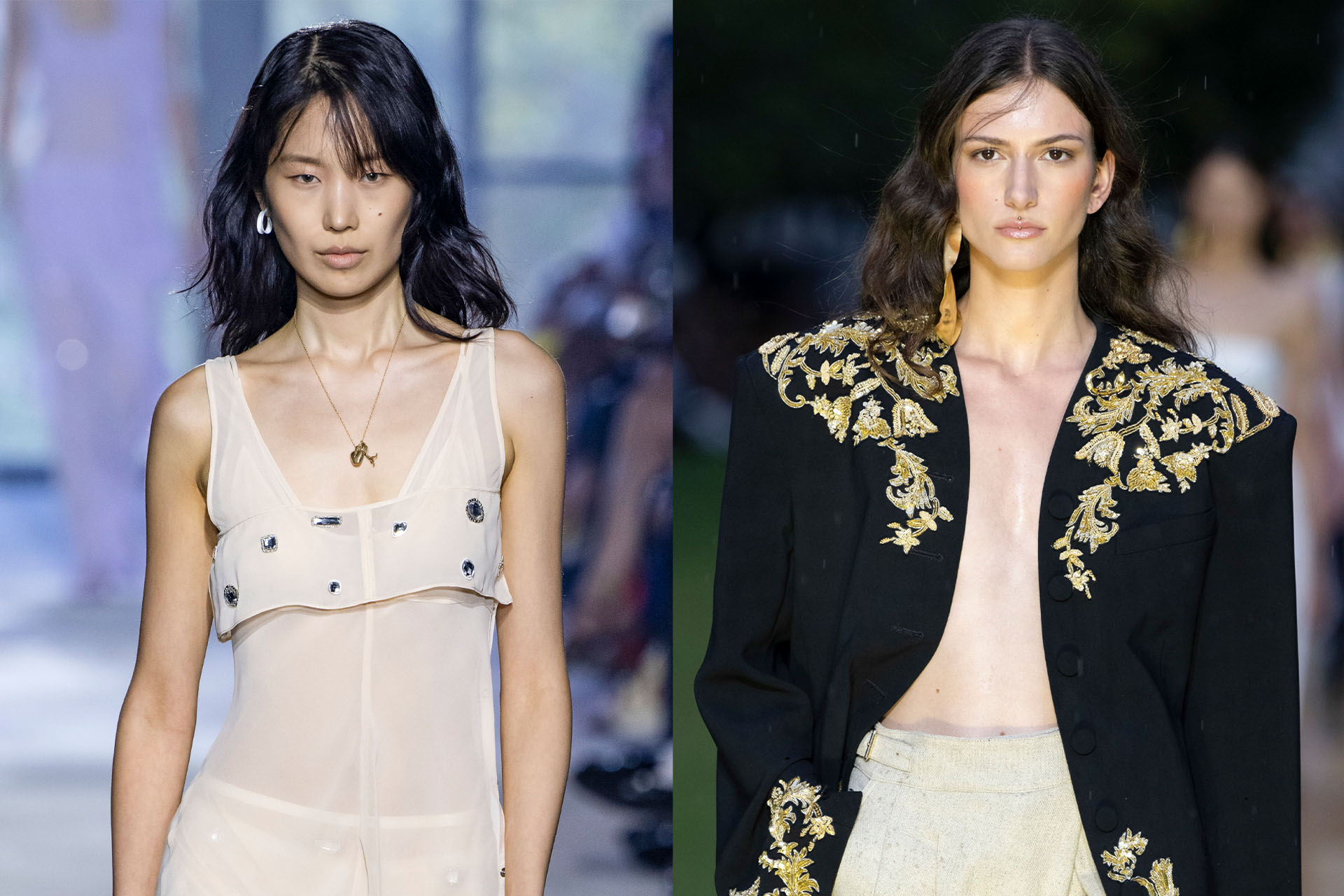 <h3>Unkempt and undone</h3><p>For the ultimate low-maintenance beauty bride, channelling the unkept trend is an easy choice. While '70s blowouts and highly decorative looks have been modish all year long, at both Phillip Lim and Prabal Gurung's latest shows, a particular unkept, undone look took the spotlight.&nbsp;</p><p>A hairdo that shows no sign of effort or curation, whilst expertly masking the intention behind this unintentional look, hair being out of place is precisely the point. Veering away from sharp middle parts and trimly tucked away hair, Gurung and Lim let lived-in hair loose, with strands of hair resting on foreheads and natural curls left alone.&nbsp;</p><p>This look lends itself to the singularly relaxed and non-manicured energy of summer, and will appeal to the pocket of those who reject clean-girl summer, making it the perfectly imperfect beauty look for the unkept bride.</p>