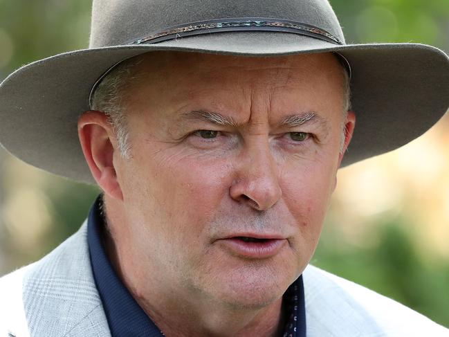 The Leader of the Australian Labor Party, Anthony Albanese, South Brisbane. Photographer: Liam Kidston.