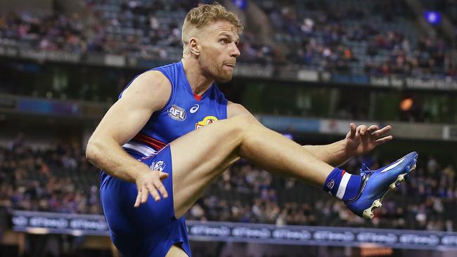 Jake Stringer is struggling with the uncertainty of his playing future. Picture: Michael Klein