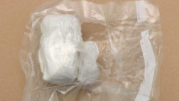 Cocaine found in a car driven by a 32-year-old man from Townsville to Cairns in January. Picture: Supplied