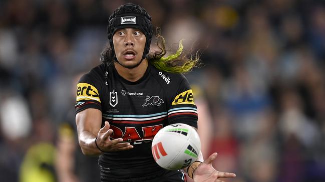 Jarome Luai could have stayed at the Panthers and won more premierships, but a desire to be his own man and work with Benji Marshall was too good to ignore. Picture: NRL Photos