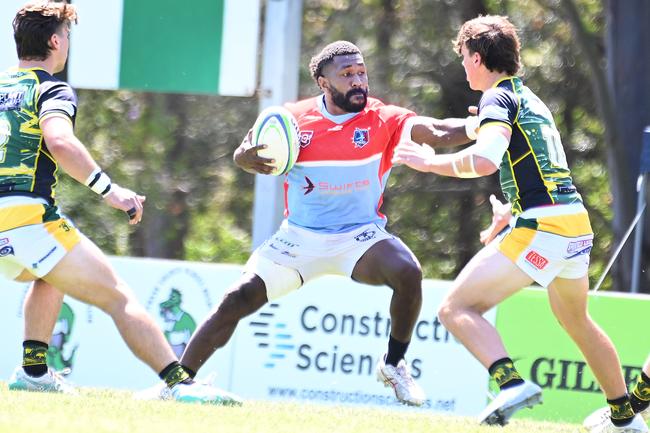 Fiji rugby 7's in Brisbane. Saturday October 6, 2024. Picture, John Gass