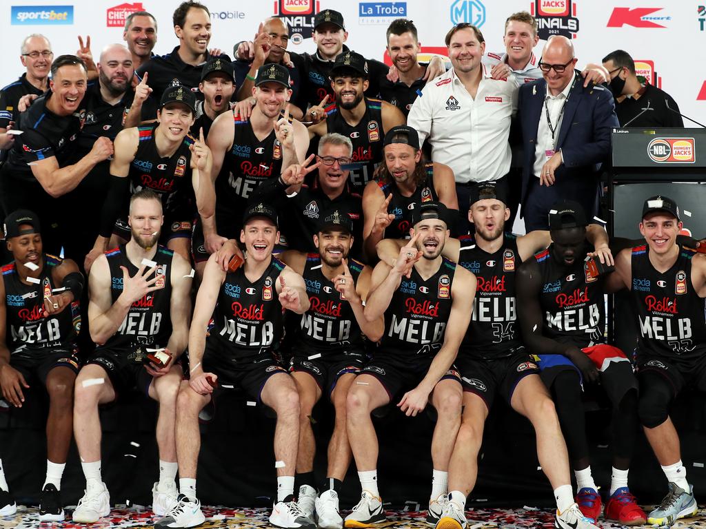 Melbourne dashed Perth's hopes of a three-peat. (Photo by Graham Denholm/Getty Images)