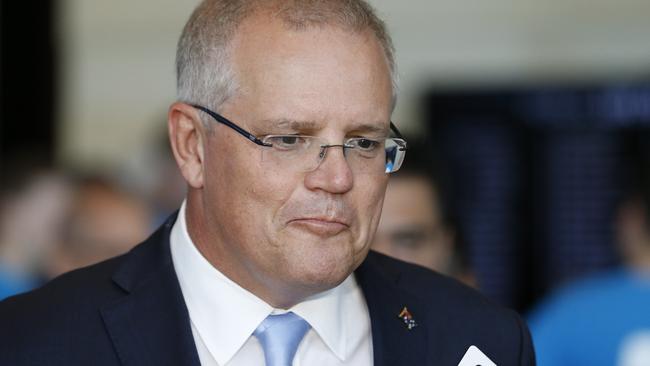 Prime Minister Scott Morrison attended the launch. Picture: David Swift.