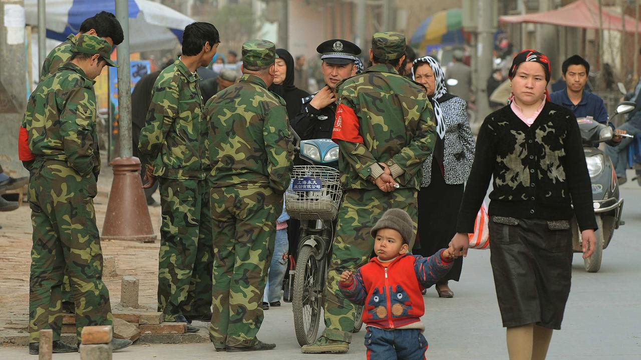 China’s increased targeting of Uighurs began several years ago but its devastation has been swift and widespread. Picture: AFP