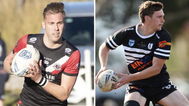 The Oaks Tigers’ star recruits for 2023, (L-R) Mitchell Brasington and Daniel Payne. Pictures: Warren Gannon Photography, Jeremy Ng/Newscorp