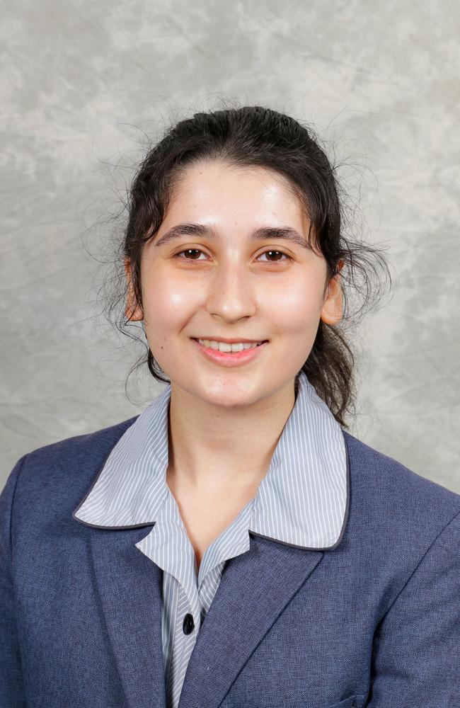 Sacred Heart College Geelong student Paniz Rastgou