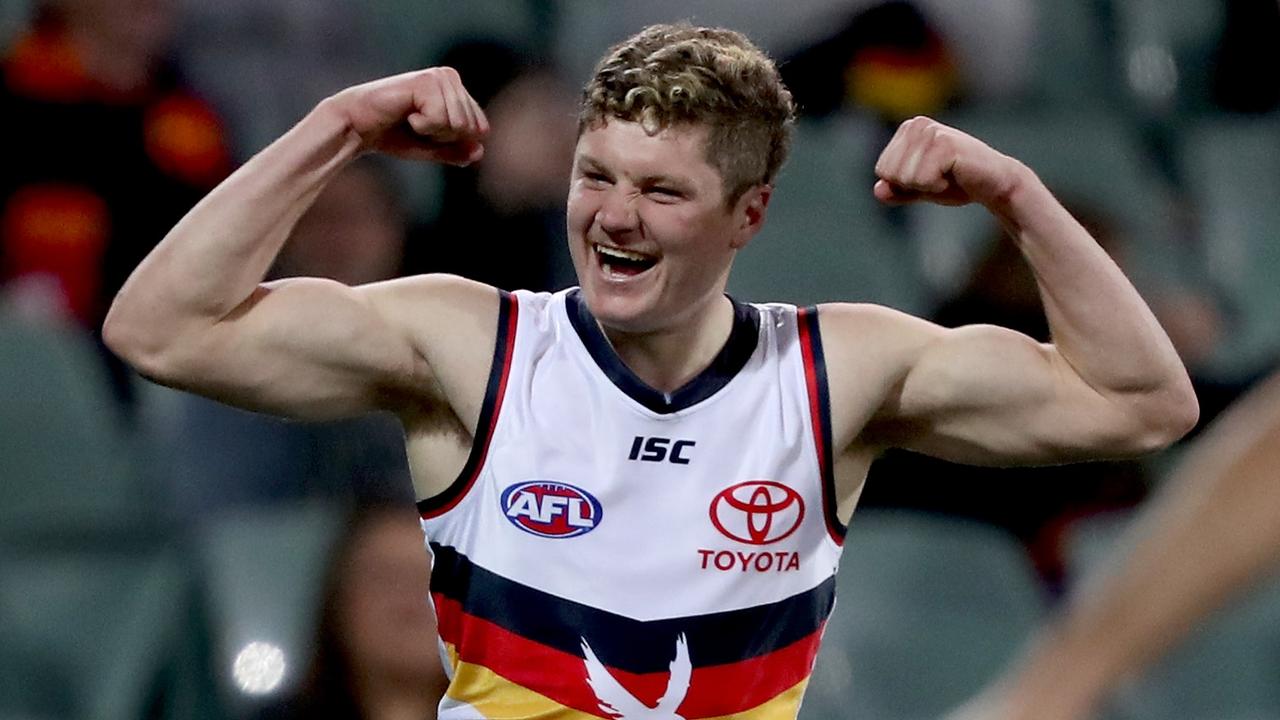 Schoenberg is looking forward to the 2022 season. Picture: James Elsby / AFL Photos via Getty Images