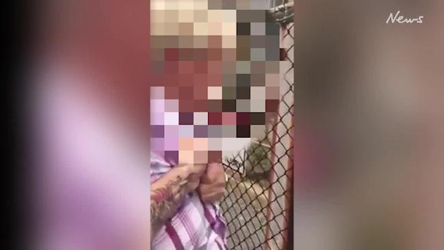 Paedophile vigilante sting at railway station in Adelaide