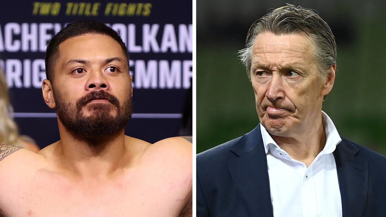 “Oh s***, he’s fully naked’: UFC banger’s wild Bellamy reveal … and why he gave up NRL dream